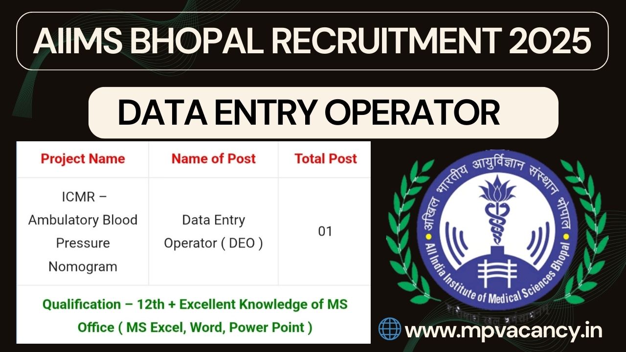 AIIMS Bhopal Data Entry Operator Recruitment 2025 | AIIMS Bhopal Recruitment 2025 | aiims bhopal vacancy 2025 | mp data entry operator vacancy 2025 | mp vacancy 2025 in hindi | mp vacancy 2025 notification | mp new vacancy 2025 | mp vacancy 2025 for female | mp vacancy update | mp vacancy 2025 apply online | mp vacancy calendar 2025 | mp govt vacancy 2025 | mp govt job | mp job @mpvacancy @mpgovtjob @mpvacancy.in @mpvacancy.com @mpvacancy2025 @sarkari_result @sarkari_nokari #mp_vacacncy_2025 #mp_govt_vacancy_2025 #mp_vacancy #mp_govt_vacancy #mp_job #mp_govt_job #mpjobs #mp_govt_jobs #mpvacancy2025 #mpvacancy #upcaming_vacancy_in_mp_2025 #mp_vacacny_2025_in_hindi #mp_vacancy_whatsaap_group #mp_govt_job-whatsaap_group #mp_vacancy_group #mp_job_whatsaap