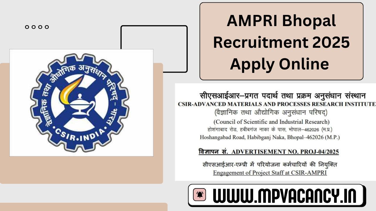 CSIR-AMPRI Bhopal Recruitment 2025 Apply Online | #ampri_bhopal_recruitment_2025 #ampri_bhopal_recruitment #mp_senior_research_fellow_vacancy_2025 #mp_junior_research_fellow_vacancy_2025 #mp_project_scientist_vacancy_2025 #mp_senior_project_associate_vacancy_2025 #mp_project_associate_vacancy_2025 | mp vacancy 2025 in hindi | mp vacancy 2025 notification | mp new vacancy 2025 | mp vacancy 2025 for female | mp vacancy update | mp vacancy 2025 apply online | mp vacancy calendar 2025 | mp govt vacancy 2025 | mp govt job | mp job @mpvacancy @mpgovtjob @mpvacancy.in @mpvacancy.com @mpvacancy2025 @sarkari_result @sarkari_nokari #mp_vacacncy_2025 #mp_govt_vacancy_2025 #mp_vacancy #mp_govt_vacancy #mp_job #mp_govt_job #mpjobs #mp_govt_jobs #mpvacancy2025 #mpvacancy #upcaming_vacancy_in_mp_2025 #mp_vacacny_2025_in_hindi #mp_vacancy_whatsaap_group #mp_govt_job-whatsaap_group #mp_vacancy_group #mp_job_whatsaap_group