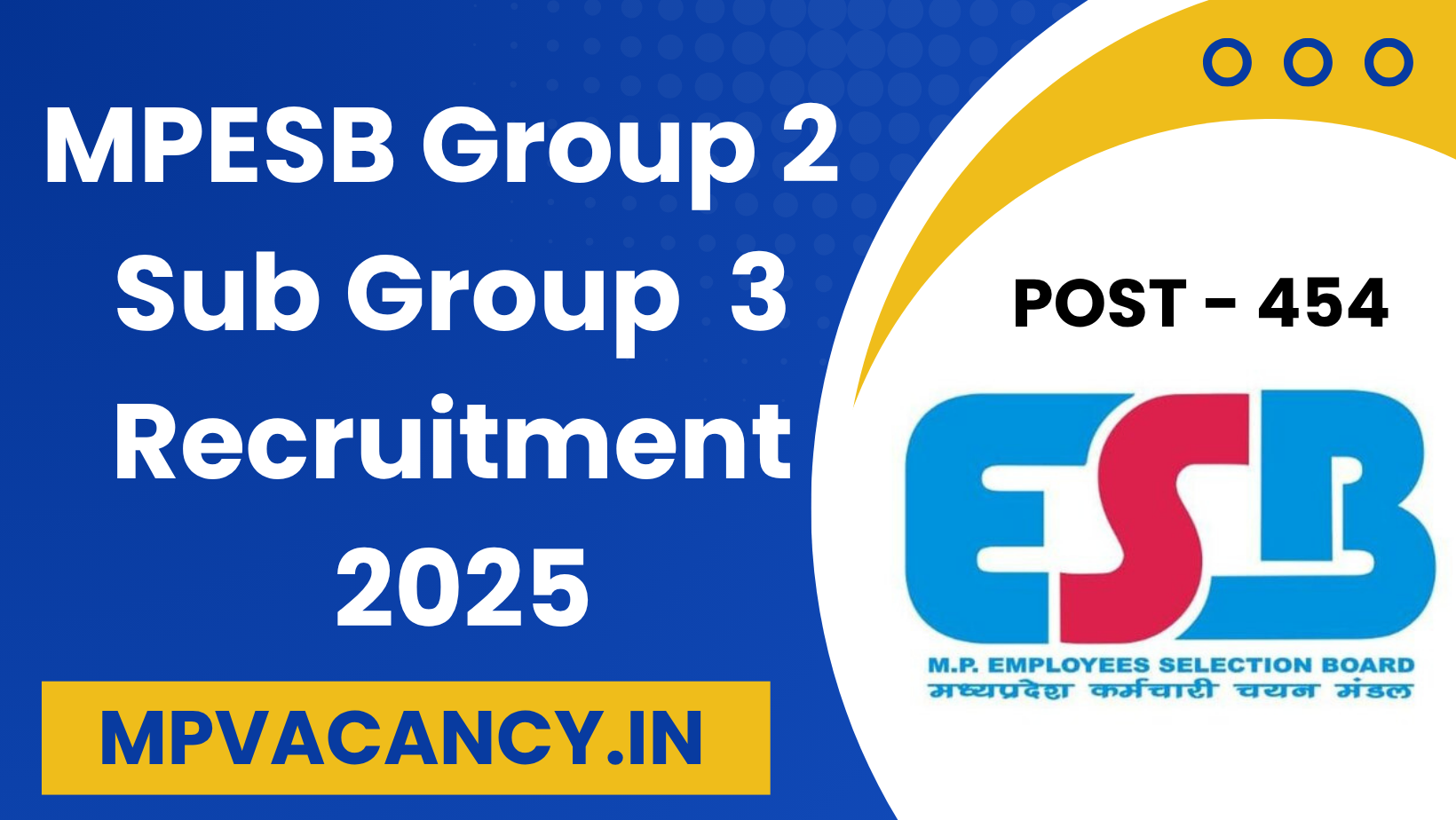 MP Group 2 Sub Group 3 Recruitment 2025 #mp_group_2_sub_group_3_vacancy | #mp_Group_2_sub_group_3_notification | #mp_field_officer_vacancy_2025 #mpbiomedical_engineer_vacancy_2025 #mp_sanitary_inspector_vacancy_2025 #mp_assistant_engineer_vacancy_2025 #laboratory_technician_vacancy_2025 #mp_lab_assistant_vacancy_2025 #mp_laboratory_assistant_vacancy_2025 #mp_fisheries_inspector_vacancy_2025 #junior_supply_officer_vacancy_2025 #mp_boichemist_vacancy_2025 #mp_occupational_therapist_vacancy_2025 #inspector_measurement_vacancy_2025 #mp_assistant_programmer_vacancy_2025 #mp_data_entry_operator_vacancy_2025 #mp_job #mp_jobs #mpjobs #mpjob #mp_job_2025 #mp_jobs_2025 #mp_govt_job #mp_govt_jobs #job_mp @mpvacancy @mpgovtjob @mpvacancy.in @mpvacancy.com @mpvacancy2025 @sarkari_result @sarkari_nokari #mp_vacacncy_2025 #mp_govt_vacancy_2025 #mp_vacancy #mp_govt_vacancy #mp_job #mp_govt_job #mpjobs #mp_govt_jobs #mpvacancy2025 #mpvacancy #upcaming_vacancy_in_mp_2025 #mp_vacacny_2025_in_hindi