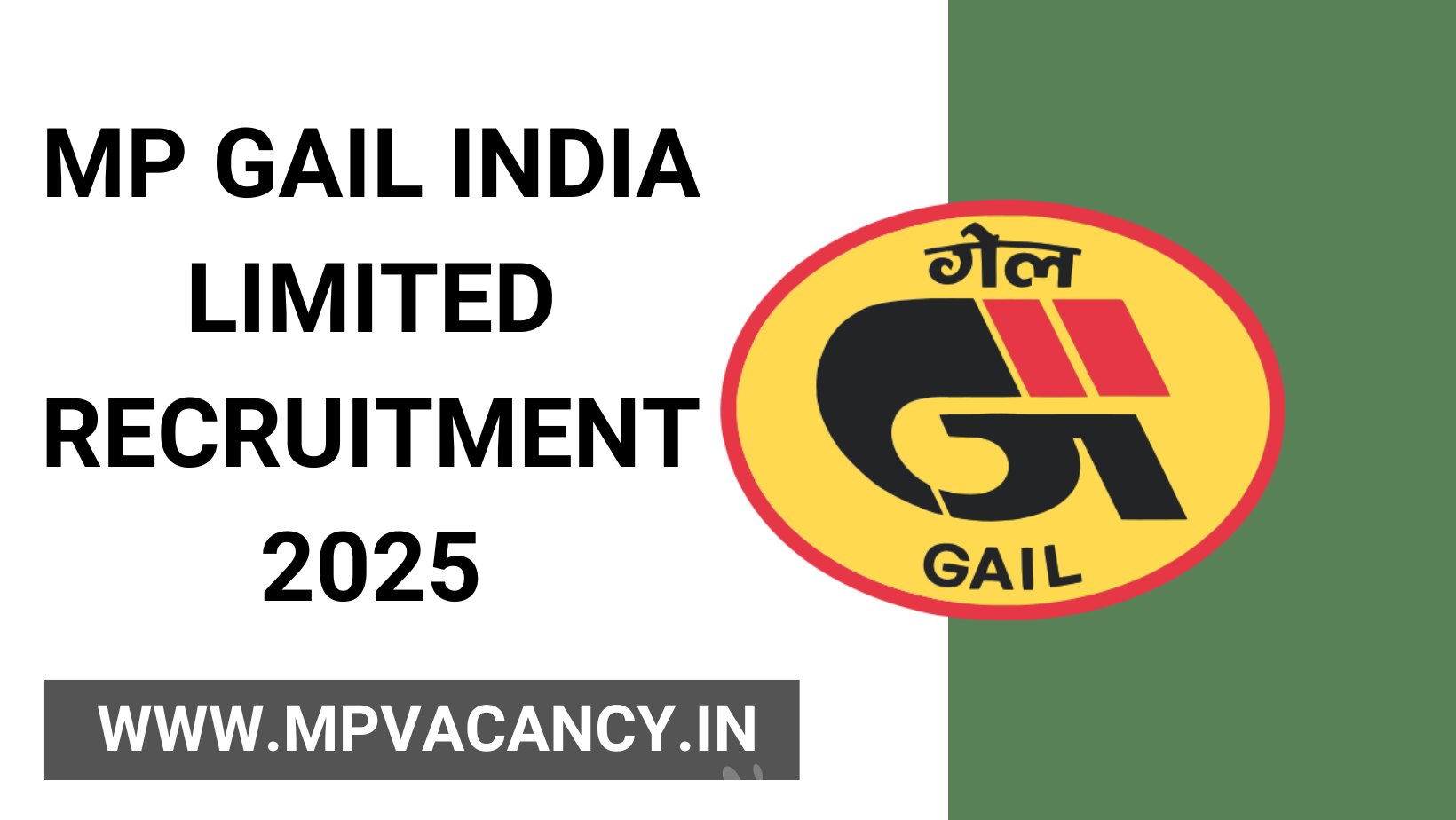 MP GAIL India Limited Recruitment 2025 | #gail_recruitment_2025 #gail_vacancy_2025 #gail_recruitment_2025_without_gate #gail_salary #gail_recruitment_2026 mp vacancy 2025 in hindi | mp vacancy 2025 notification | mp new vacancy 2025 | mp vacancy 2025 for female | mp vacancy update | mp vacancy 2025 apply online | mp vacancy calendar 2025 | mp govt vacancy 2025 | mp govt job | mp job @mpvacancy @mpgovtjob @mpvacancy.in @mpvacancy.com @mpvacancy2025 @sarkari_result @sarkari_nokari #mp_vacacncy_2025 #mp_govt_vacancy_2025 #mp_vacancy #mp_govt_vacancy #mp_job #mp_govt_job #mpjobs #mp_govt_jobs #mpvacancy2025 #mpvacancy #upcaming_vacancy_in_mp_2025 #mp_vacacny_2025_in_hindi #mp_vacancy_whatsaap_group #mp_govt_job-whatsaap_group #mp_vacancy_group #mp_job_whatsaap_group