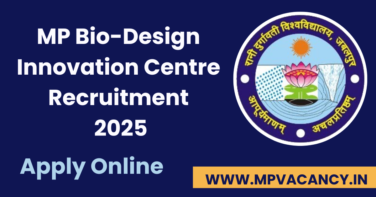 MP Bio-Design Innovation Centre Recruitment 2025 Apply Online #rdvv_jabalpur_recruitment_2025 #rdvv_vacancy_2025 #mp_technical_assistant_vacancy_2025 #mp_project_fellow_vacancy_2025 #rdvv_jabalpur #mp_job #mp_jobs #mpjobs #mpjob #mp_job_2025 #mp_jobs_2025 #mp_govt_job #mp_govt_jobs #job_mp @mpvacancy @mpgovtjob @mpvacancy.in @mpvacancy.com @mpvacancy2025 @sarkari_result @sarkari_nokari #mp_vacacncy_2025 #mp_govt_vacancy_2025 #mp_vacancy #mp_govt_vacancy #mp_job #mp_govt_job #mpjobs #mp_govt_jobs #mpvacancy2025 #mpvacancy #upcaming_vacancy_in_mp_2025 #mp_vacacny_2025_in_hindi