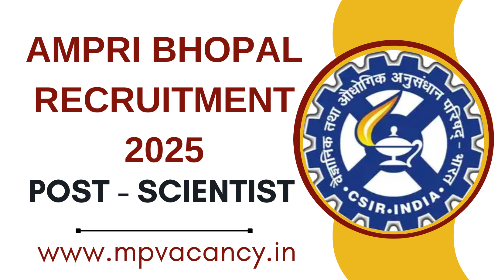 AMPRI Bhopal Scientist Recruitment 2025 Apply Online #amrpi_bhopal_recruitment_2025 #ampri_bhopal_senior_scientist_recruitment_2025 #ampri_senior_scientist_recruitment_2025 #ampri_scienist_recruitment_2025 #ampri_recruitment_2025 #csir_ampri_bhopal_recruitment_2025 ##csir_recruitment_2025 #csir_recruitment_sarkari_result #csir_ampri_recruitment_exam_date #csir_ampri_recruitment_2025_syllabus #mp_vacancy_2025_in_hindi #mp_job #mp_jobs #mpjobs #mpjob #mp_job_2025 #mp_jobs_2025 #mp_govt_job #mp_govt_jobs #job_mp @mpvacancy @mpgovtjob @mpvacancy.in @mpvacancy.com @mpvacancy2025 @sarkari_result @sarkari_nokari #mp_vacacncy_2025 #mp_govt_vacancy_2025 #mp_vacancy #mp_govt_vacancy #mp_job #mp_govt_job #mpjobs #mp_govt_jobs #mpvacancy2025 #mpvacancy #upcaming_vacancy_in_mp_2025 #mp_vacacny_2025_in_hindi