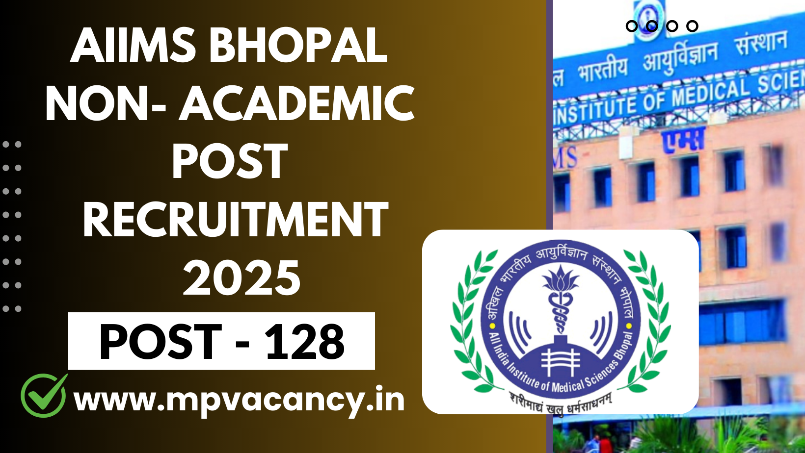 AIIMS Bhopal Non Academic Recruitment 2025 #aiims_bhopal_recruitment_2025 #aiims_bhopal_senior_resident_recruitment_2025 #aiims_bhopal_vacancy_2025 #mp_senior_resident_recruitment_2025 #mp_senior_resident_vacancy_2025 #mp_jobs #mpjobs #mpjob #mp_job_2025 #mp_jobs_2025 #mp_govt_job #mp_govt_jobs #job_mp @mpvacancy @mpgovtjob @mpvacancy.in @mpvacancy.com @mpvacancy2025 @sarkari_result @sarkari_nokari #mp_vacacncy_2025 #mp_govt_vacancy_2025 #mp_vacancy #mp_govt_vacancy #mp_job #mp_govt_job #mpjobs #mp_govt_jobs #mpvacancy2025 #mpvacancy #upcaming_vacancy_in_mp_2025 #mp_vacacny_2025_in_hindi #mp_recruitment_#mp_recruitemnt_2025