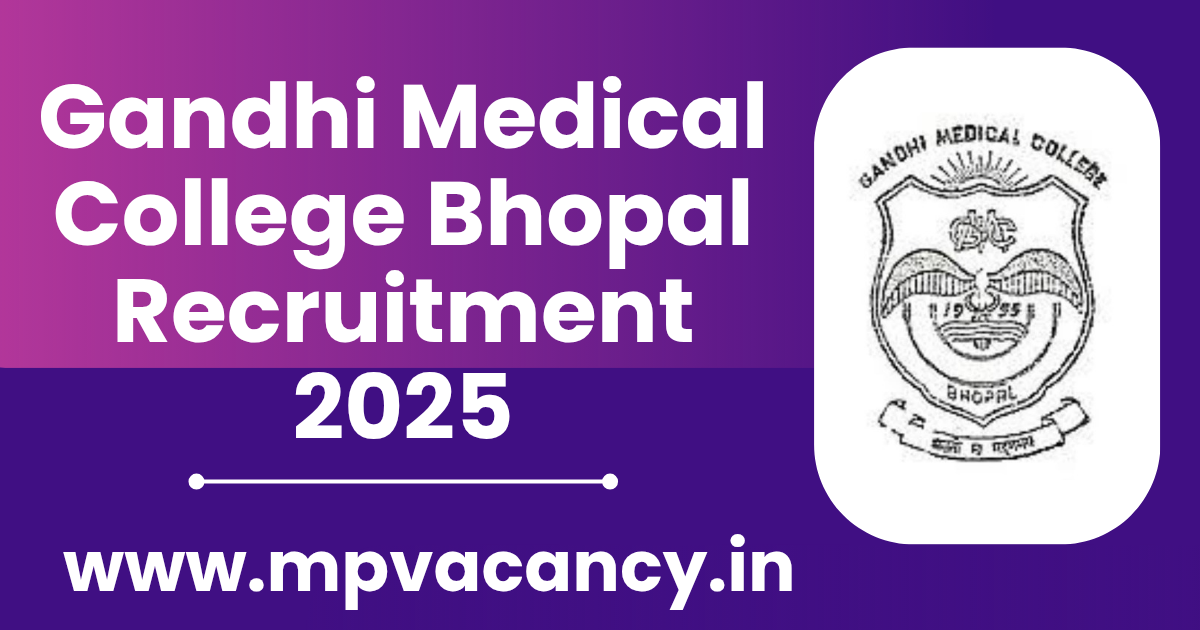 GMC Bhopal Recruitment 2025 #gmc_bhopal_vacancy_2025 #gmc_bhopal_medical_officer_recruitment_2025 #gmc_bhopal_medical_officer_vacancy_2025 #gandhi_medical_college_bhopal_recruitment_2025 #mp_medical_officer_recruitment_2025 #mp_medical_officer_vacancy_2025 #mp_govt_medical_college_recruitment_2025 #mo_govt_medical_college_vacancy_2025