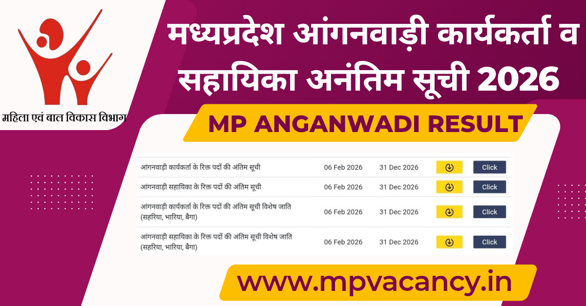 मध्यप्रदेश आंगनवाडी कार्यकर्ता एवं सहायिका अनंतिम सूची 2026 #mp_anganwadi_result_2026 #mp_anganwadi_merit_list_2026 #mp_anganwadi_result #aganwadi_mp_merit_list #mp_aganwadi_result #mp_aganwadi_list_2026 #aganwadi_result_2026 #mp_online_anganwadi_list #mp_online_anganwadi_merit_list_2026 #chayan_mponline_anganwadi_result #mp_aganwadi #mpvacany #mpjob #mpjobs #jobmp #jobsmp आंगनवाडी कार्यकर्ताओं की सूची | MP आंगनवाडी मेरिट लिस्ट 2026 | चयन पोर्टल आंगनवाडी मेरिट सूची